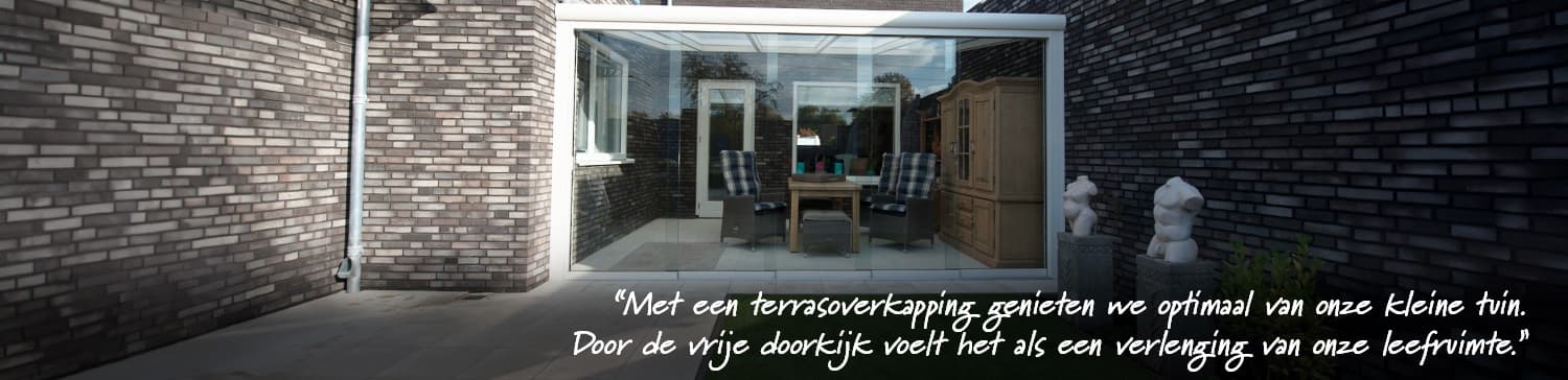 Voordelen van een kleine terrasoverkapping